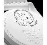 שעון omega swatch סנופי לבן