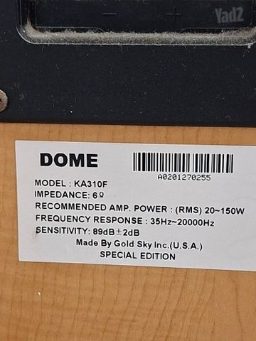 סט רמקולים DOME