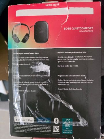 Bose quietcomfort headphones