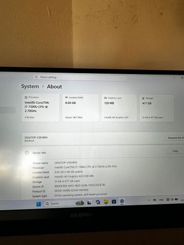 AsusPRO B9440U i7/8GB/512GB