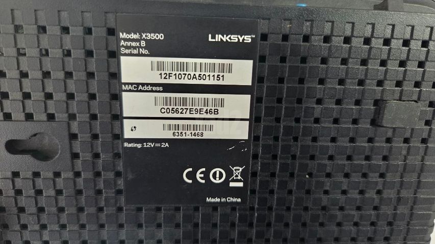ראוטר Linksys X3500 חזק