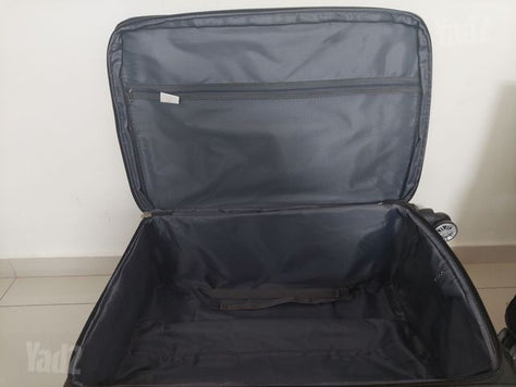 סט 2 מזוודות 28" + 24" מבד