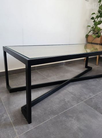 שולחן סלון 60×140