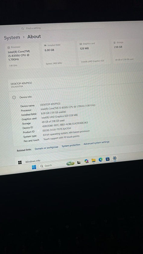 לנובו טאץ' 15.6" ThinkPad T580