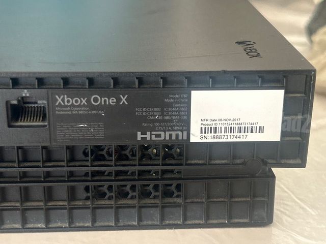 Xbox one X