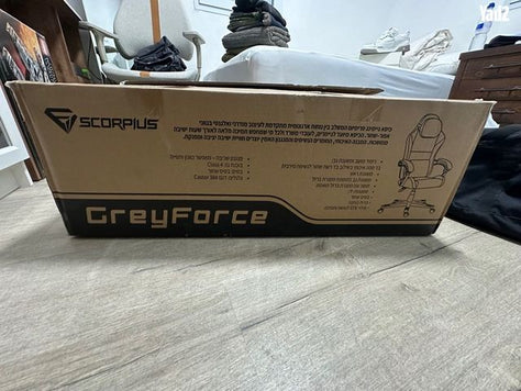 כיסא גיימינג-scorpiusGreyForce