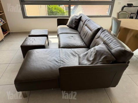 ספת עור Natuzzi Tenore