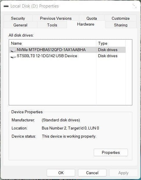 Seagate 0.5TB הרד דיסק  2.5"