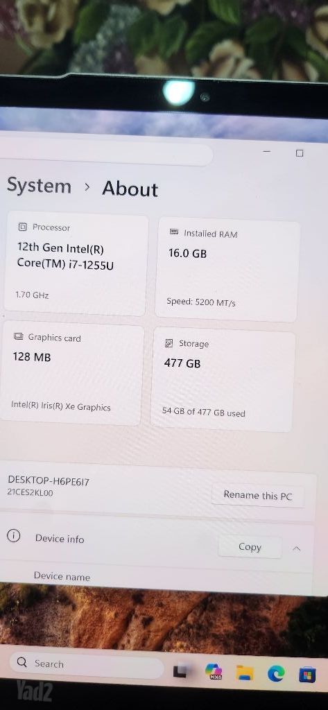 X1 YOGA GEN 7 מגע