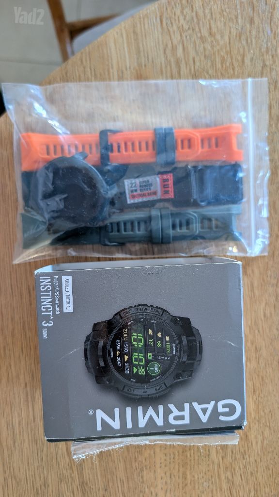שעון גרמין Instinct 3 Tactical