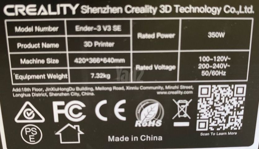 Ender3 v3 se