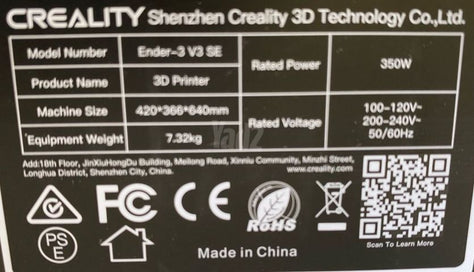 Ender3 v3 se