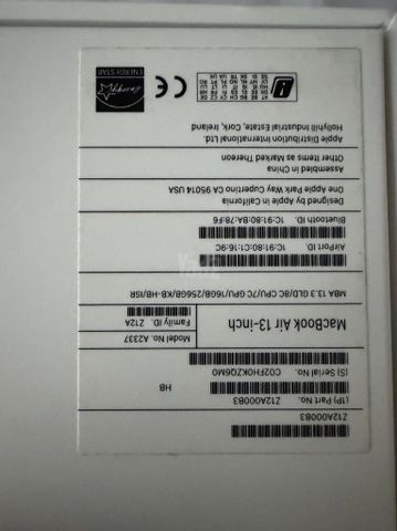 Macbook air 13