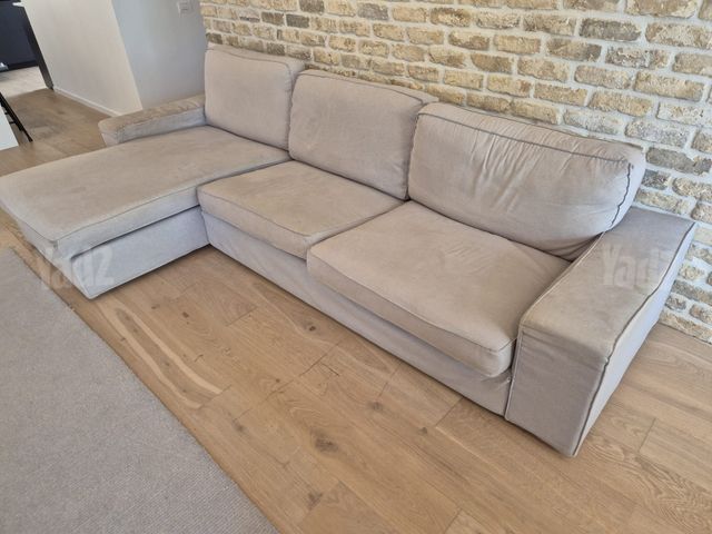 ספת IKEA KIVIK עם שזלונג