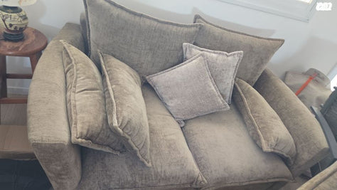 ספה 2 ו 3 צבע זית