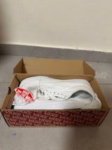 old skool true white vans