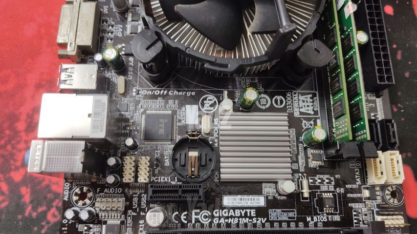 לוח(GA-H81M-S2V)+מעבד(G3260)