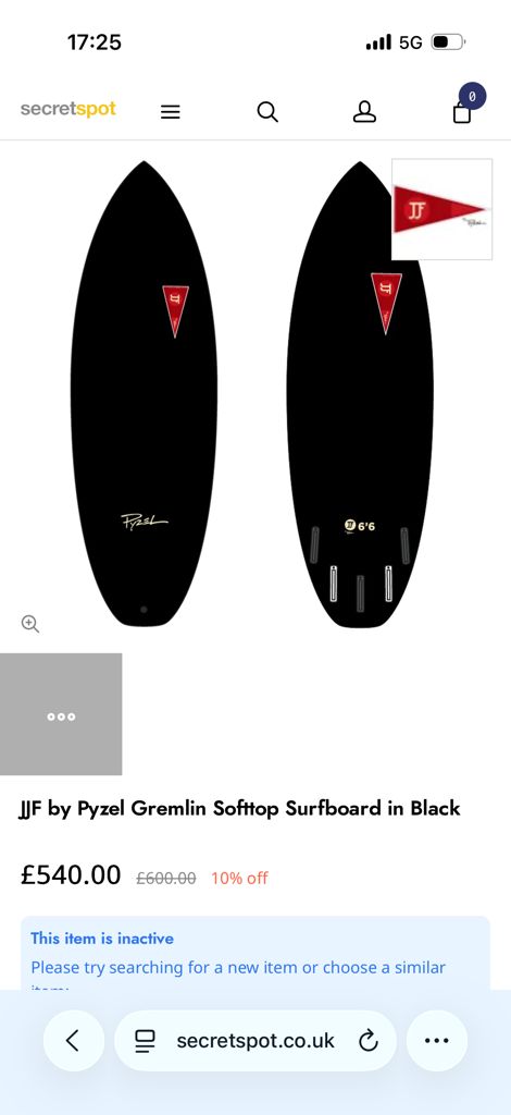 JJF by Pyzel Gremlin – 6ft