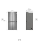 מקרר LG 664 ליטר מצב מעולה