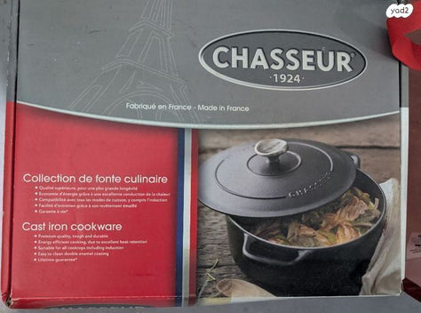 Chasseur סיר אובלי מברזל יצוק