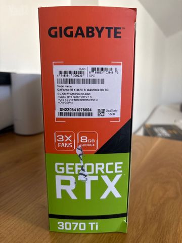 Gigabyte RTX 3070Ti Gaming
