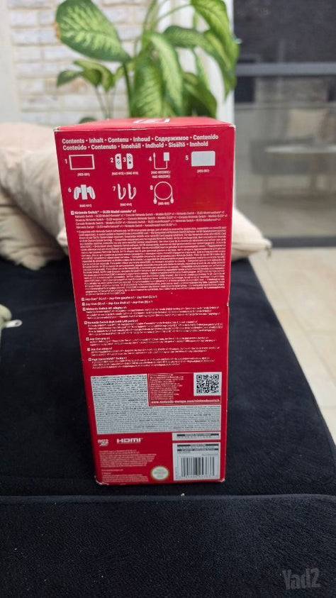 Nintendo switch mario red