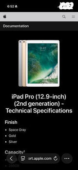 Ipad Pro gen. 2, 12.9 Inch