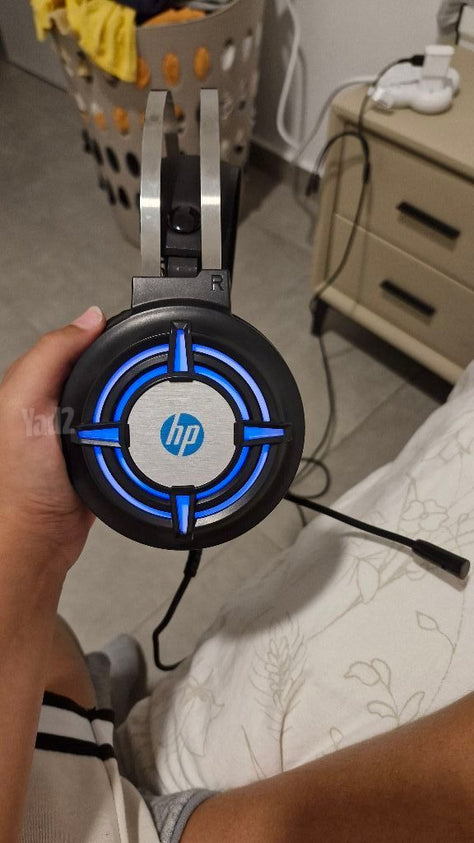 אוזניות HP H120 עם LED