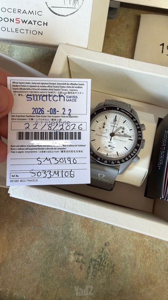 Omega x Swatch MoonSwatch