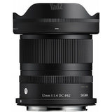 עדשה לקנון sigma 12mm f1.4