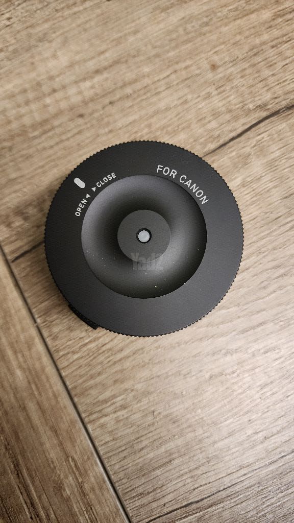 סיגמה 18-35 f1.8 + מתאם לrf