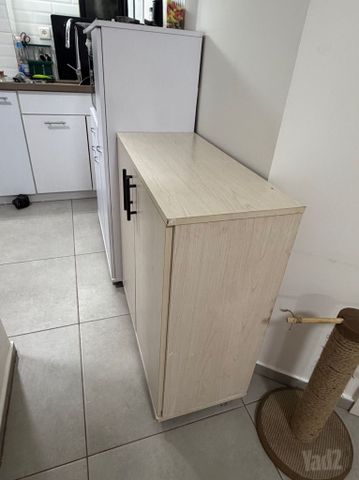 ארון נעליים מעץ לבן