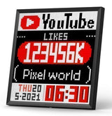 שעון קיר חכם Divoom Pixoo 64