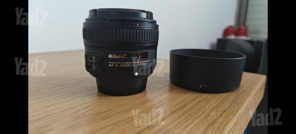 עדשת  NIKKOR 50MM AF-S 1.8