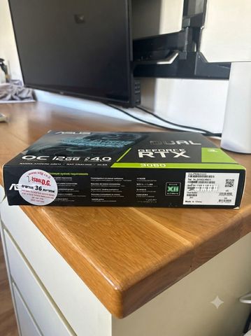 ASUS Dual RTX 3060 12GB