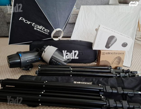 סט תאורת סטודיו elinchrom
