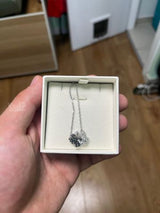 שרשרת כסף Swarovski
