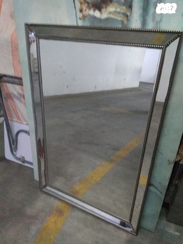 3מראות+שולחן עגול מזכוכית