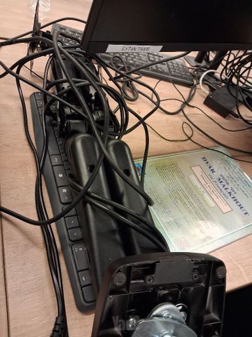 זוג מסכי Dell + זרוע כפולה
