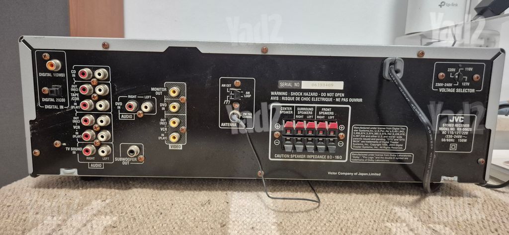 מגבר רסיבר  JVC RX-5062
