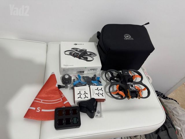 סט DJI Avata 2 + שדרוגים