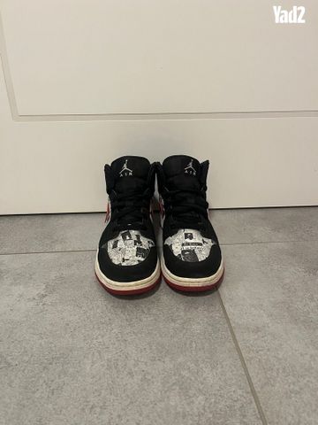 Jordan 1 Mid Newspaper רטרו