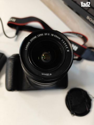 מצלמה ועדשה CANON