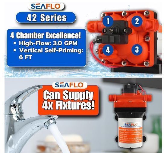 משאבת מים Sea Flo דגם 42