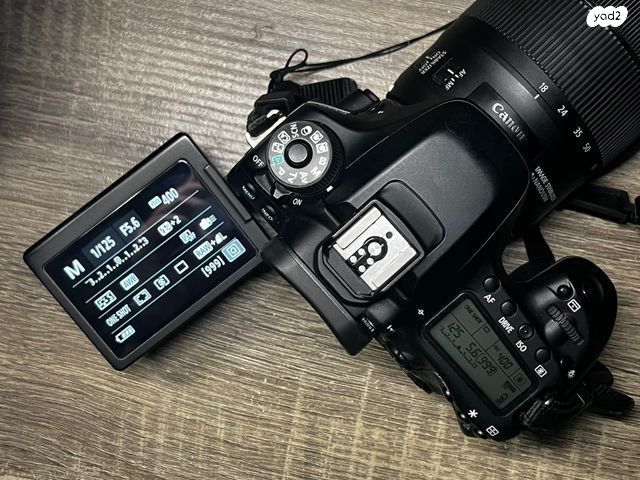 מצלמה Canon 80D + 18-135 USM