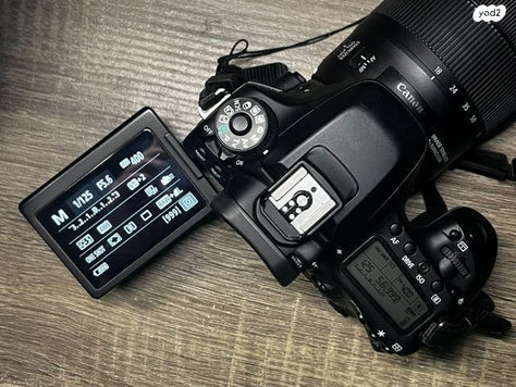 מצלמה Canon 80D + 18-135 USM