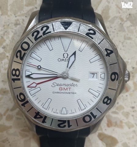 שעון Omega Seamaster GMT White