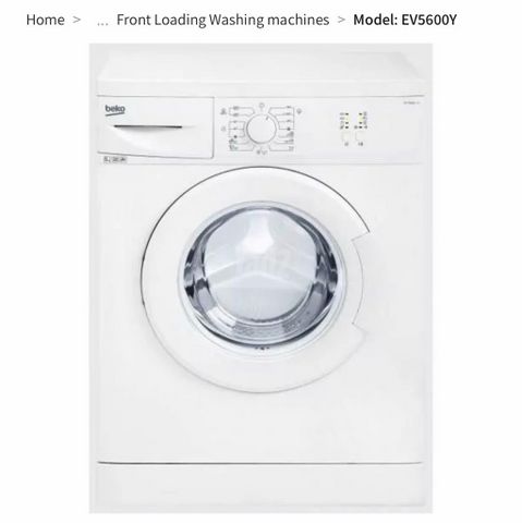 מכונת כביסה BEKO