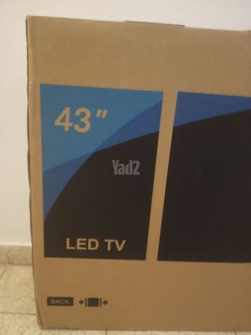 טלויזײַה 43 אינצ' חדשה באריזה