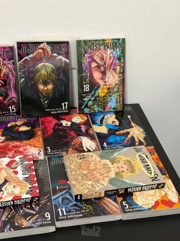 כרכים מנגה Jujutsu Kaisen